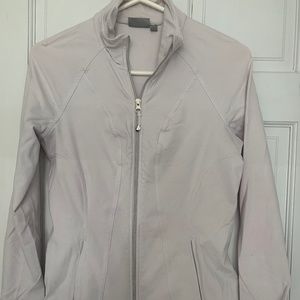 White Athleta SALUTATION JACKET